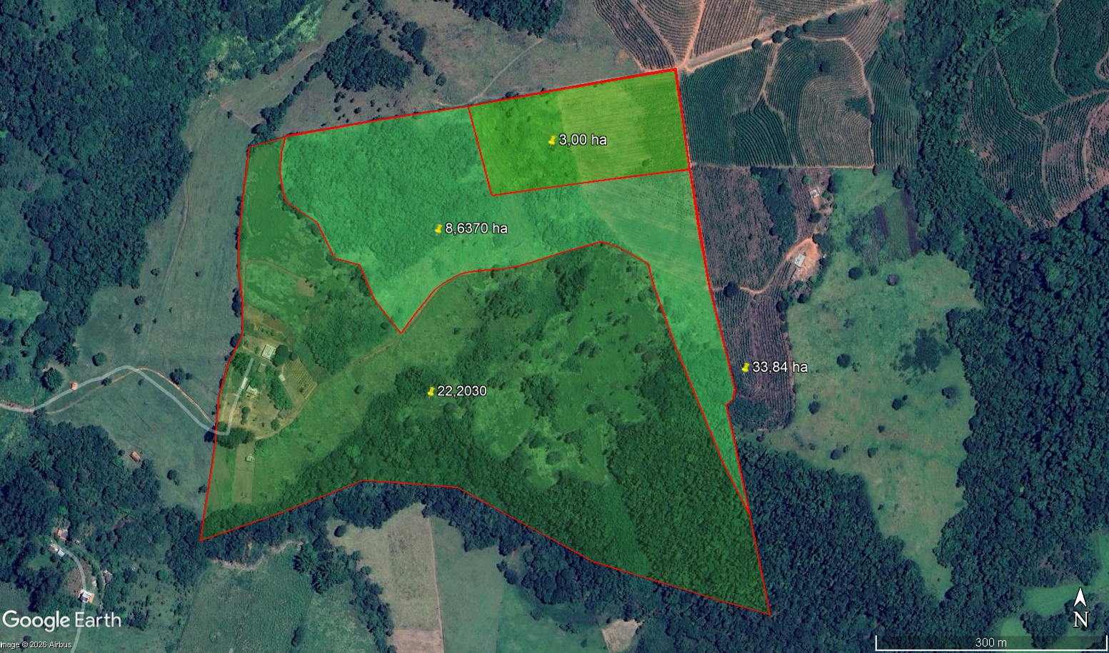 Imóvel Rural, 86.370m², Três Pontas/MG — foto 2