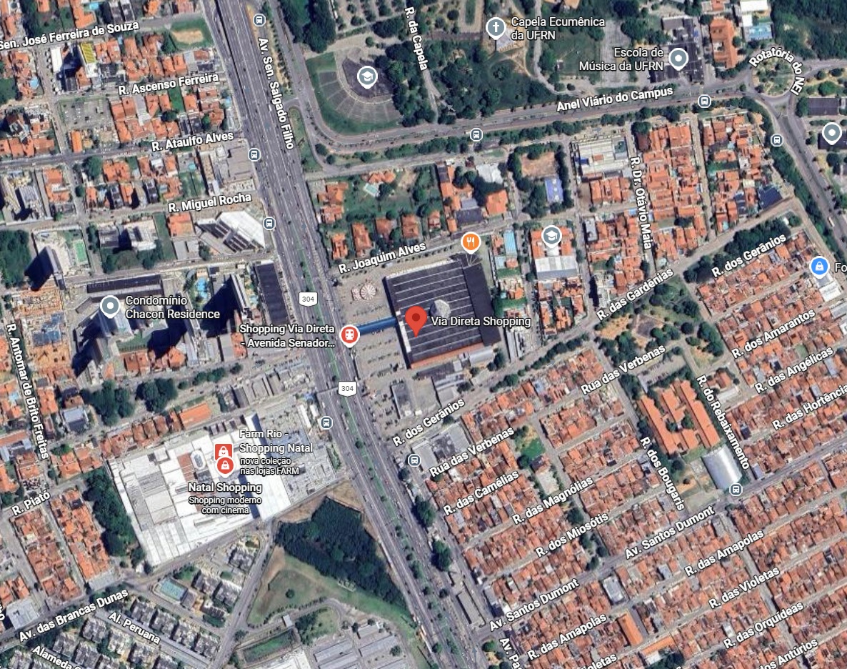 Shopping, A.T.: 35.638m², 213 lojas, Lagoa Nova, Natal/RJ — foto 3