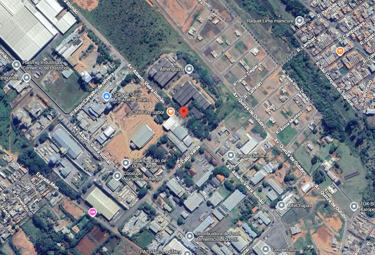 Imóvel Industrial, A.T.: 49.470m², A.C.: 10.684m², Distrito Industrial, Alfenas/MG — foto 3