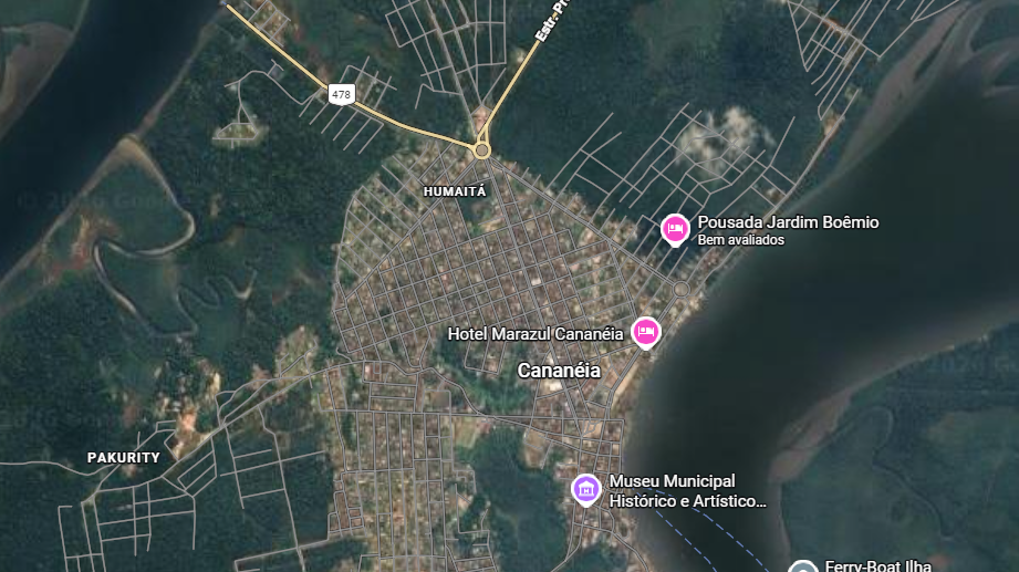 Terreno, 250,00m², Balneário Vila Rica, Cananéia/SP