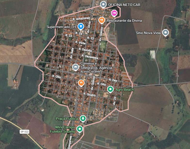 Gleba de Terras, a.t 50,88,99ha., Fazenda Compasso, Riolândia/SP
