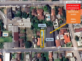 Terreno - 240,00m² - R. Albertino Saraiva - Centro