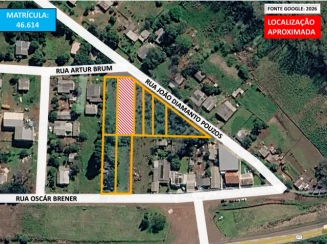 Terreno - 539,79m² - R. Arthur Brum - B. Brum