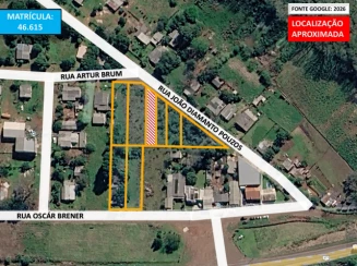 Terreno - 411,52m² - R. João Diamantopoulus - B. Brum
