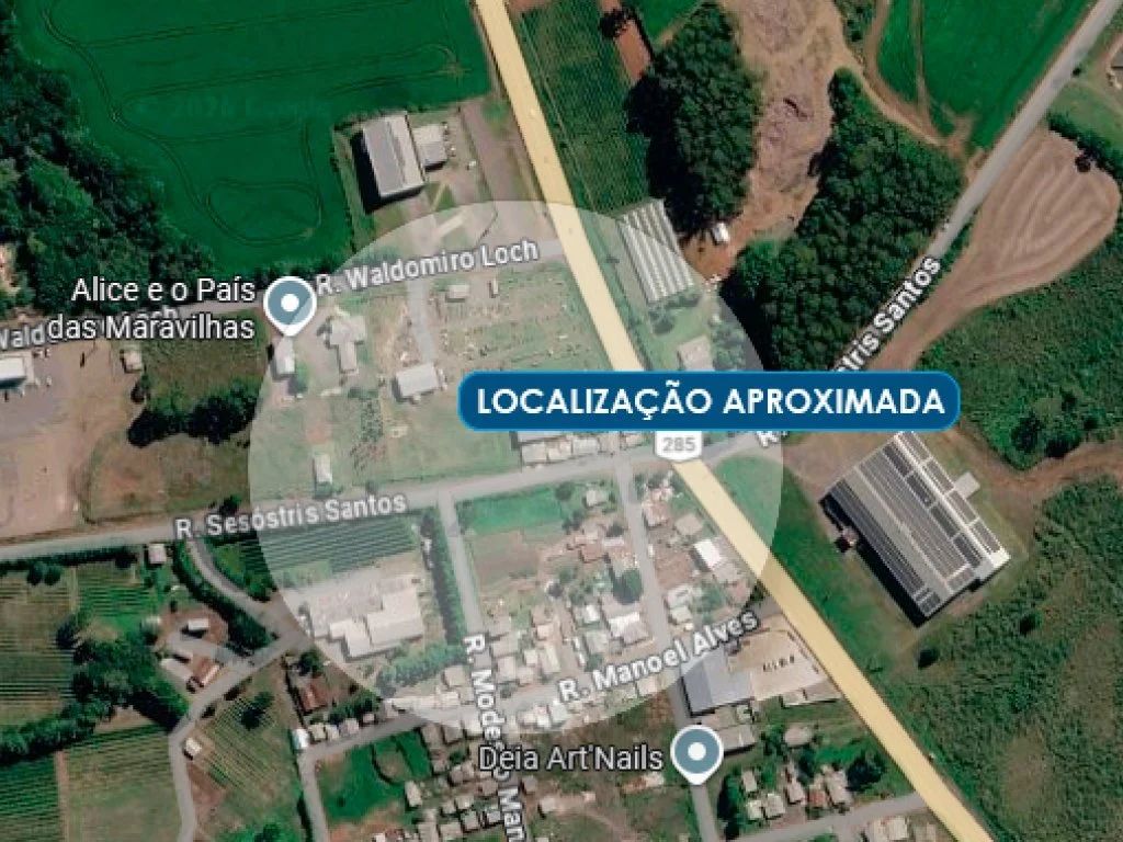 Área 2.890 m² - Haideé - Vacaria - RS