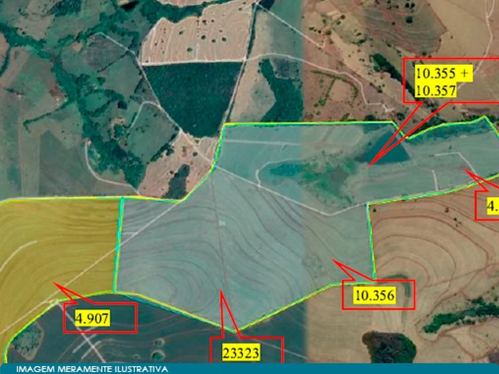Imóvel Rural 36,26 alqueires - Fazenda em Cristais Paulista - SP