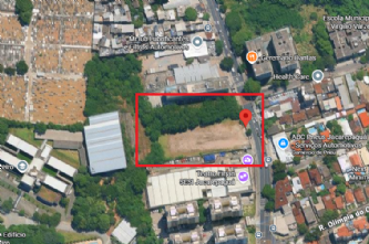 Imóvel situado na Avenida Geremário Dantas, nº924, na freguesia de Jacarepaguá-RJ Área aproximada: 2.599,92 m² (cerca de 2.600 m²) Matrícula nº: 279330, 9º Ofício RGI