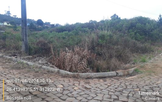 Imóvel 34,350 M², Rua Alexandre Lobas, S/n, Bairro Centro, Na Cidade De General Carneiro - Pr
