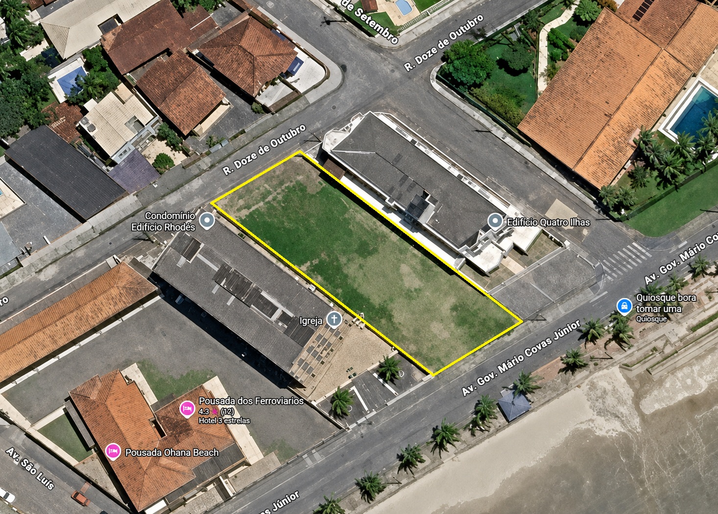Lote de Terreno, 900m², FRENTE MAR, Mongaguá/SP — foto 2
