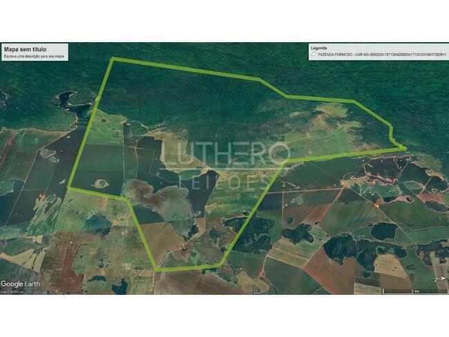 Imóvel Rural "fazenda Formoso", A.t 5.494has E 7.463m², Com Casa Sede 638m², 5 Casas Para Funcionários, 3 Galpões, Bonito/MS — foto 2