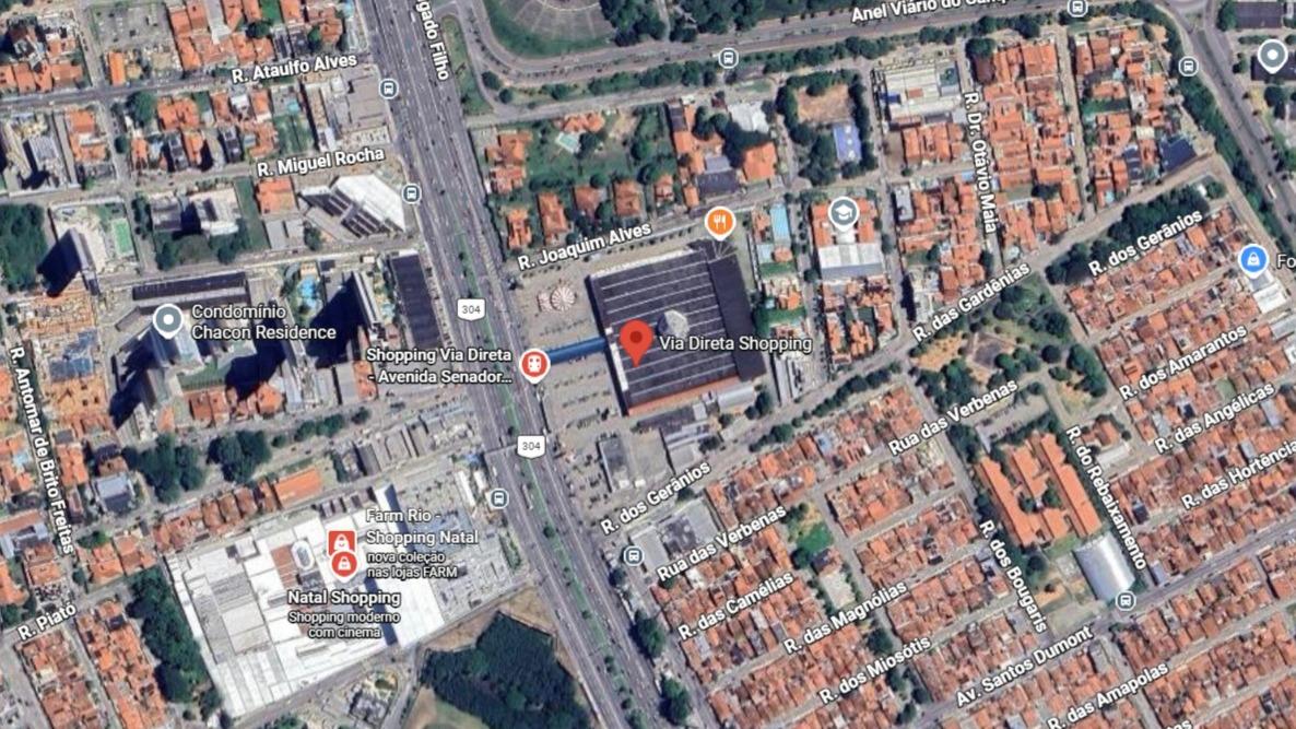 Shopping, A.T.: 35.638m², 213 lojas, Lagoa Nova, Natal/RJ — foto 2