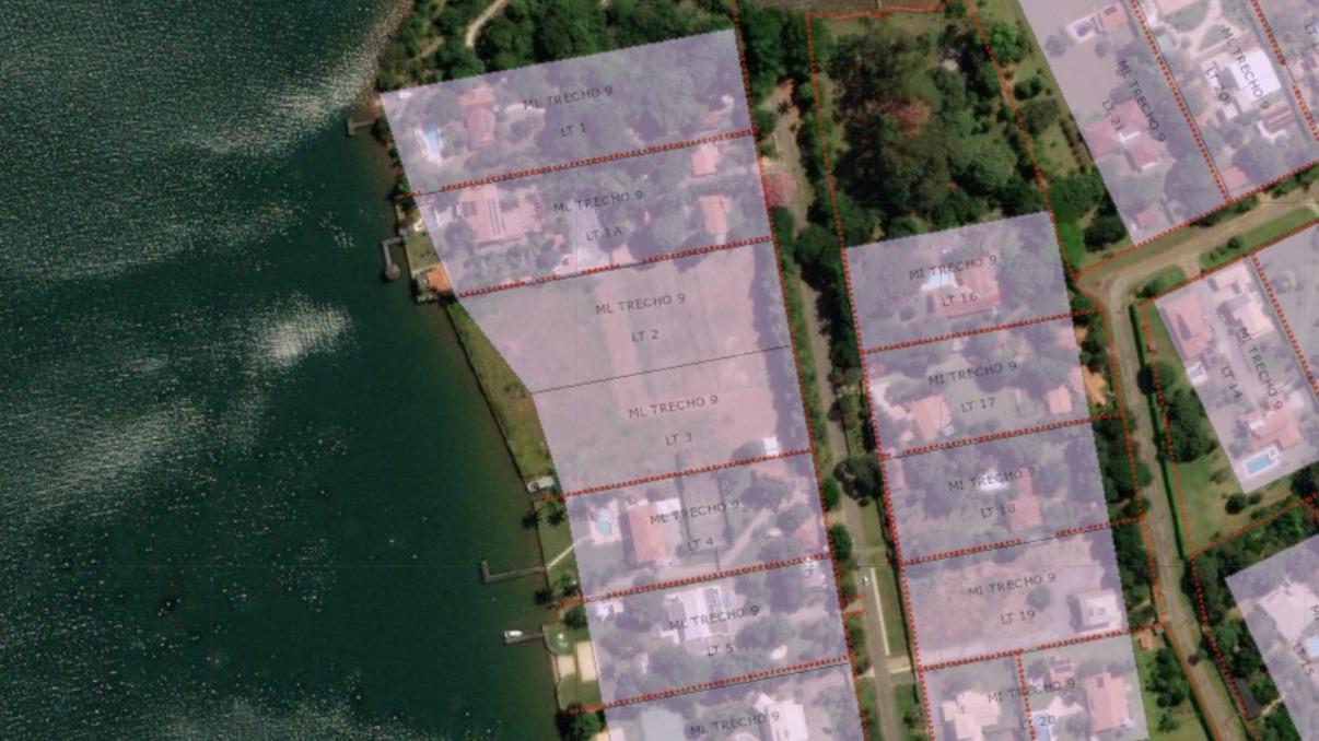 Terreno, margens do Lago Paranoá, A.T.: 6.935m², Lago Norte, Brasília/DF — foto 3