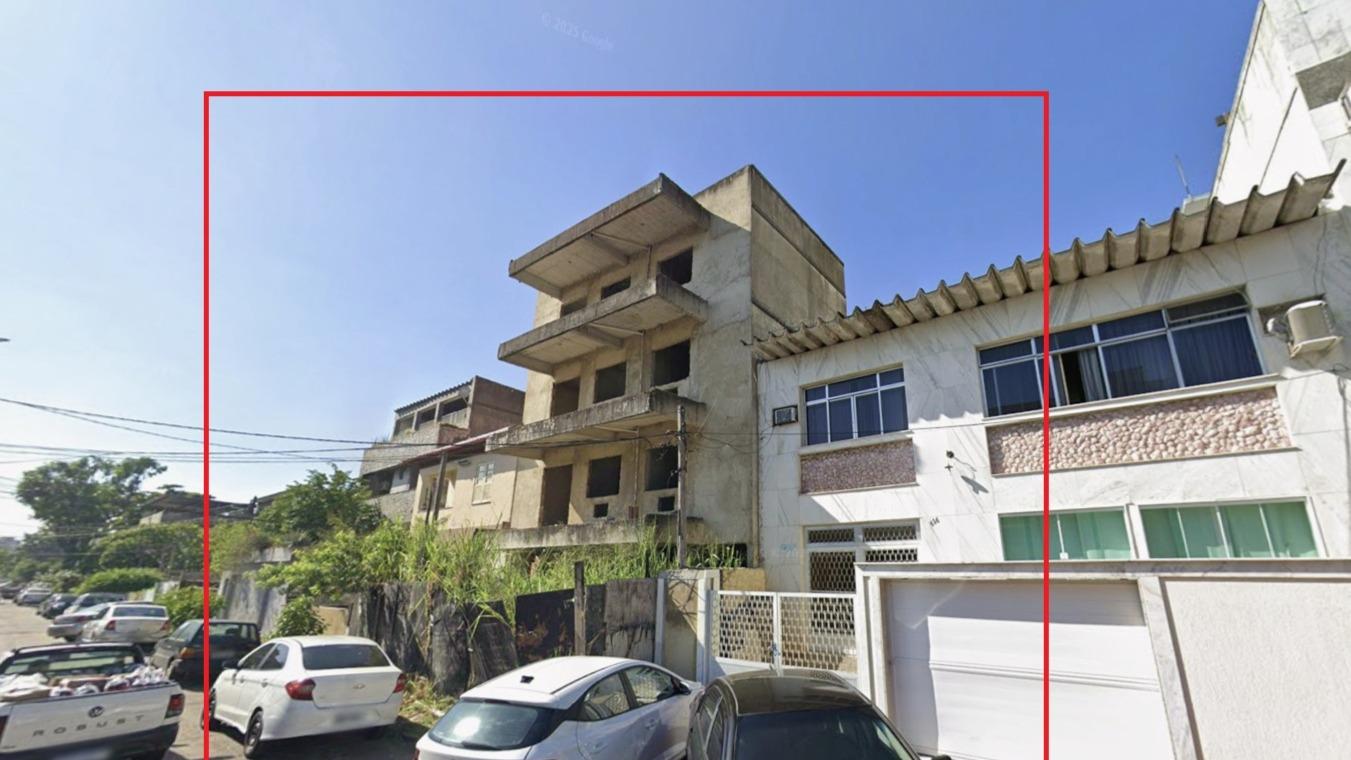 Prédio inacabado, A.T.: 350m², Vila da Penha, Rio de Janeiro/RJ