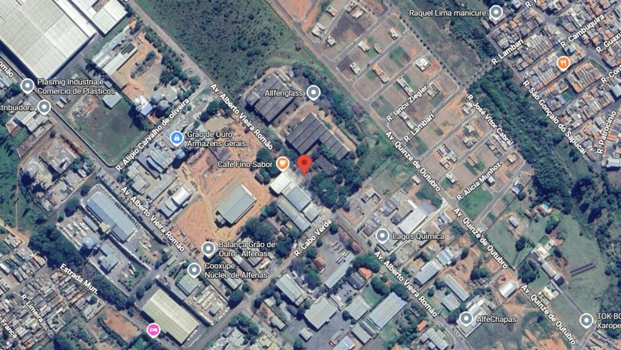 Imóvel Industrial, A.T.: 49.470m², A.C.: 10.684m², Distrito Industrial, Alfenas/MG — foto 3
