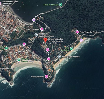 id 768 - Casa - Cond. Res. Altos da Praia Vermelha - Ubatuba/SP