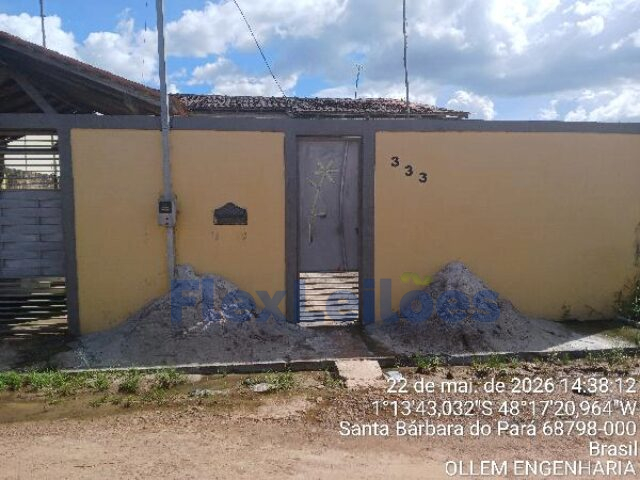 Casa - Centro - Santa Bárbara do Pará/PA