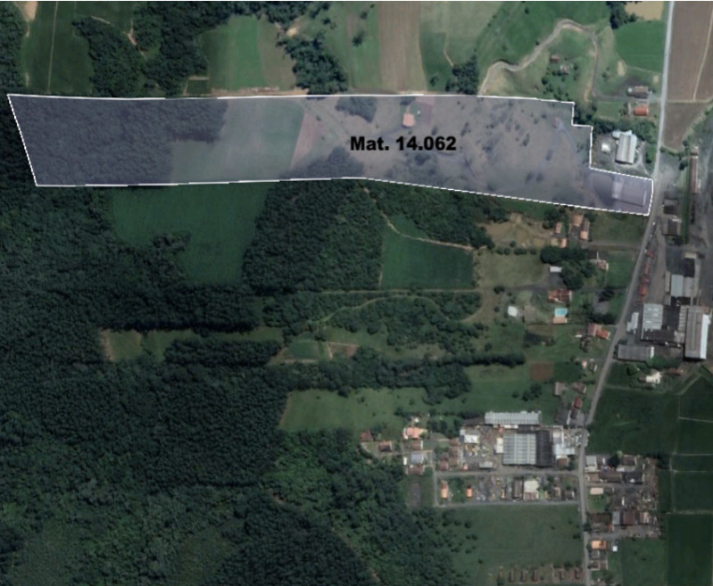 Lote 001 Agrolândia/SC - Terreno, Parte Rural e Parte Urbana, com Área de 67.658,69m², Rua Pitanguei