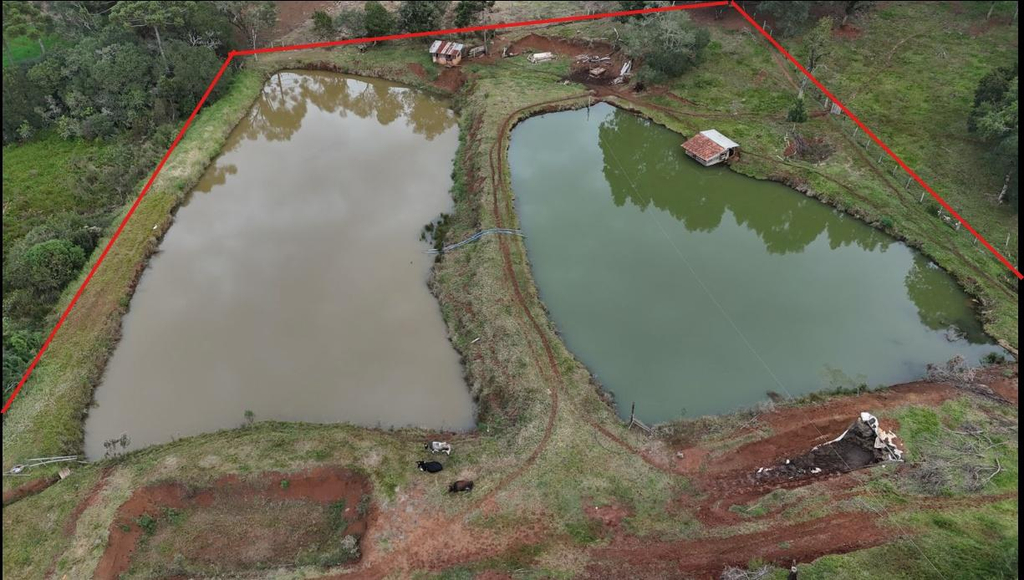 Terreno Rural com 10.196,72 m² e 02 Tanques de Peixes Turvo/PR — foto 2