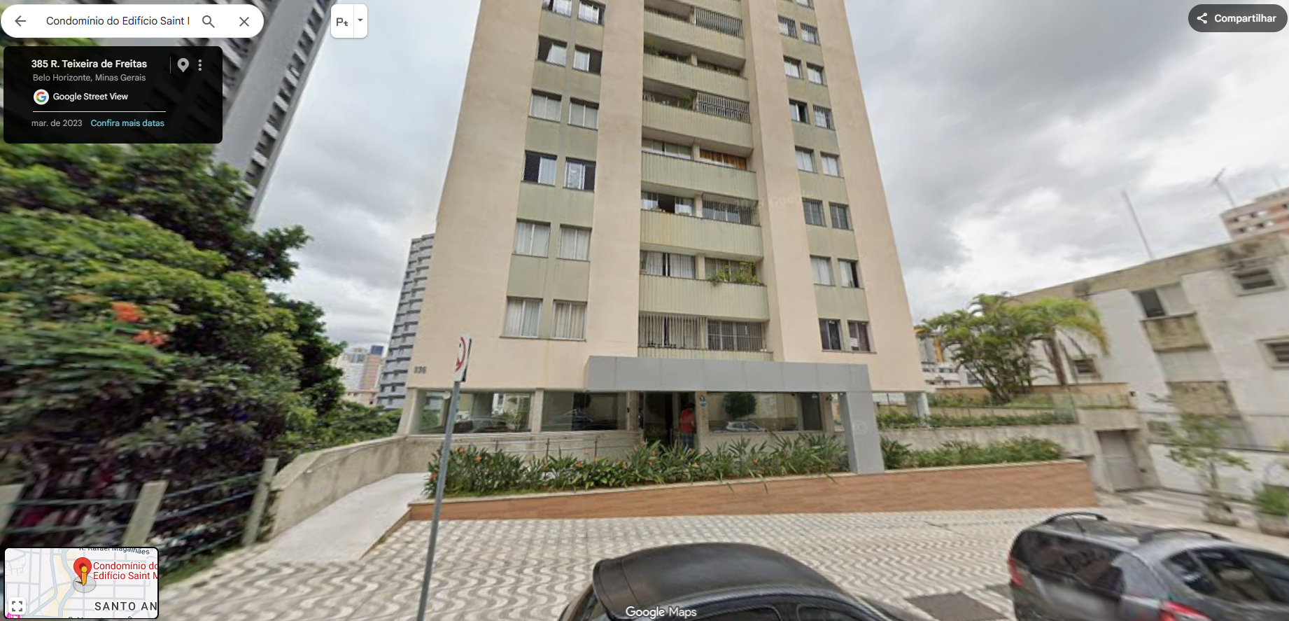 Apto C/ 03 Quartos E 01 Vaga De Garagem | B. Santo Antônio, Belo Horizonte/MG