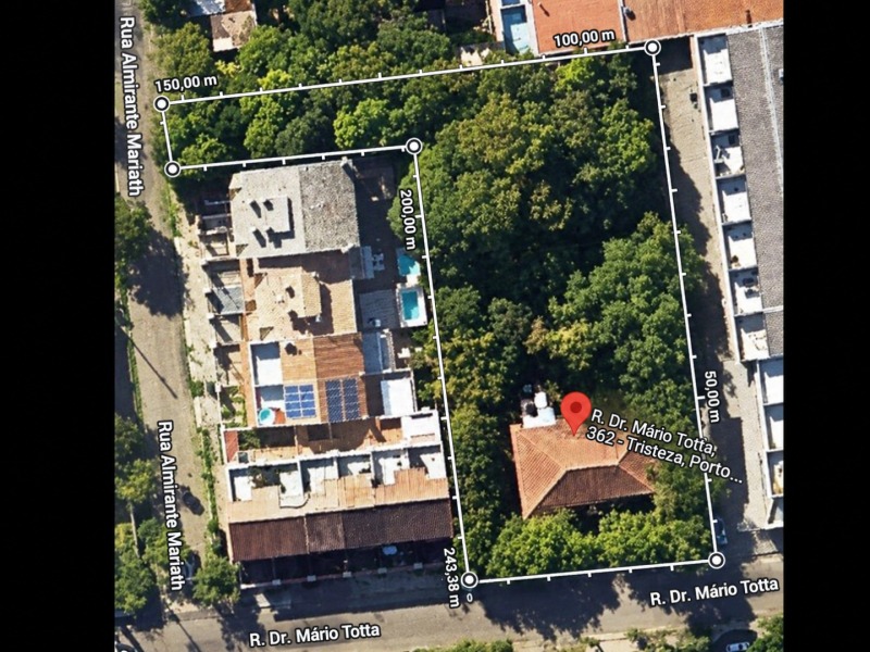 Lote 001 Excelente Terreno para Incorporação com 2.108m2 no Bairro Tristeza