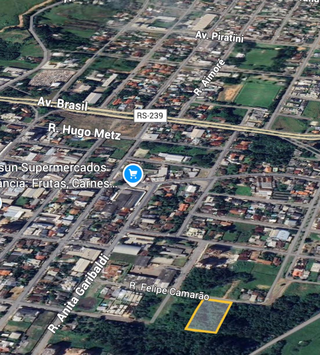 Terreno Com Área De 1.927,80 M², Sem Construções, Situado Na Rua Felipe Camarão, S/n, B.centro - Estância Velha - Rs. Registrado Sob Matrícula Nº 24.651 — foto 5