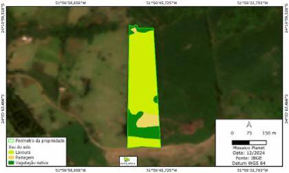 LOTE 11: Área Rural com 60.500,00 m² - Colônia Muquilão NOVA TEBAS PR — foto 2