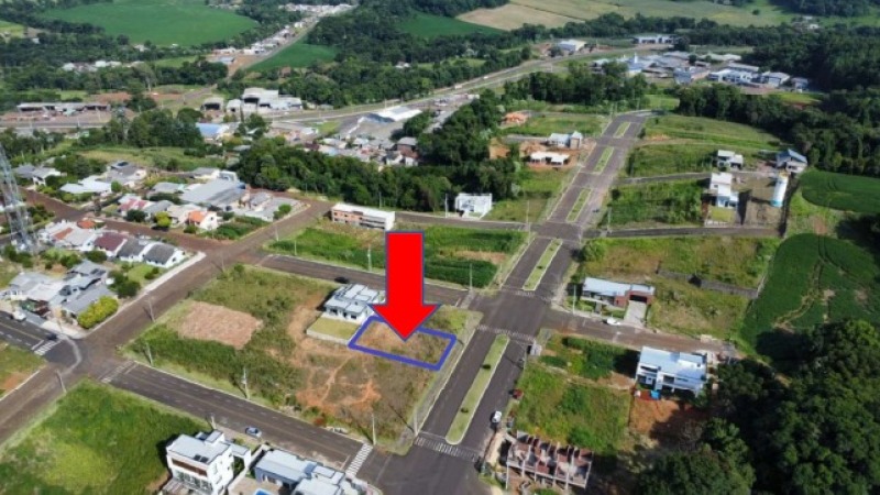 Lote 001 [7.694] Terreno de 405,86m² em Cunha Porã/SC — foto 2