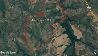 Área Rural de 923hectares em Novo Acordo/TO Massa Falida de Adusolo Fertilizantes