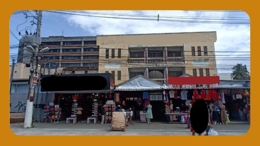 Imóvel Comercial na Rua Benjamim Constante, Centro, Rio Branco/ac. Conforme Registro da Pefeitua o Terreno Possui Área de Fato de 1.443,93m² e Área Edificada Total de 2.652,27m². __