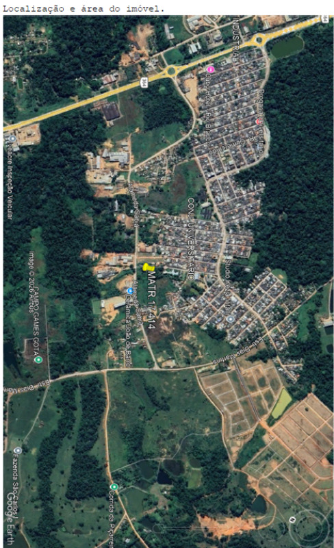 Lote 001 Leilão de Imóveis Sicoob Credisul - Imóvel Urbano Lote - Área Total 1.200,14 M2