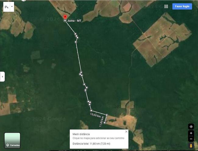 Área De Terras Com 1.004,1282 Ha, Denominada “fazenda Santo Antônio”, Situada No Município De Juína/MT — foto 3