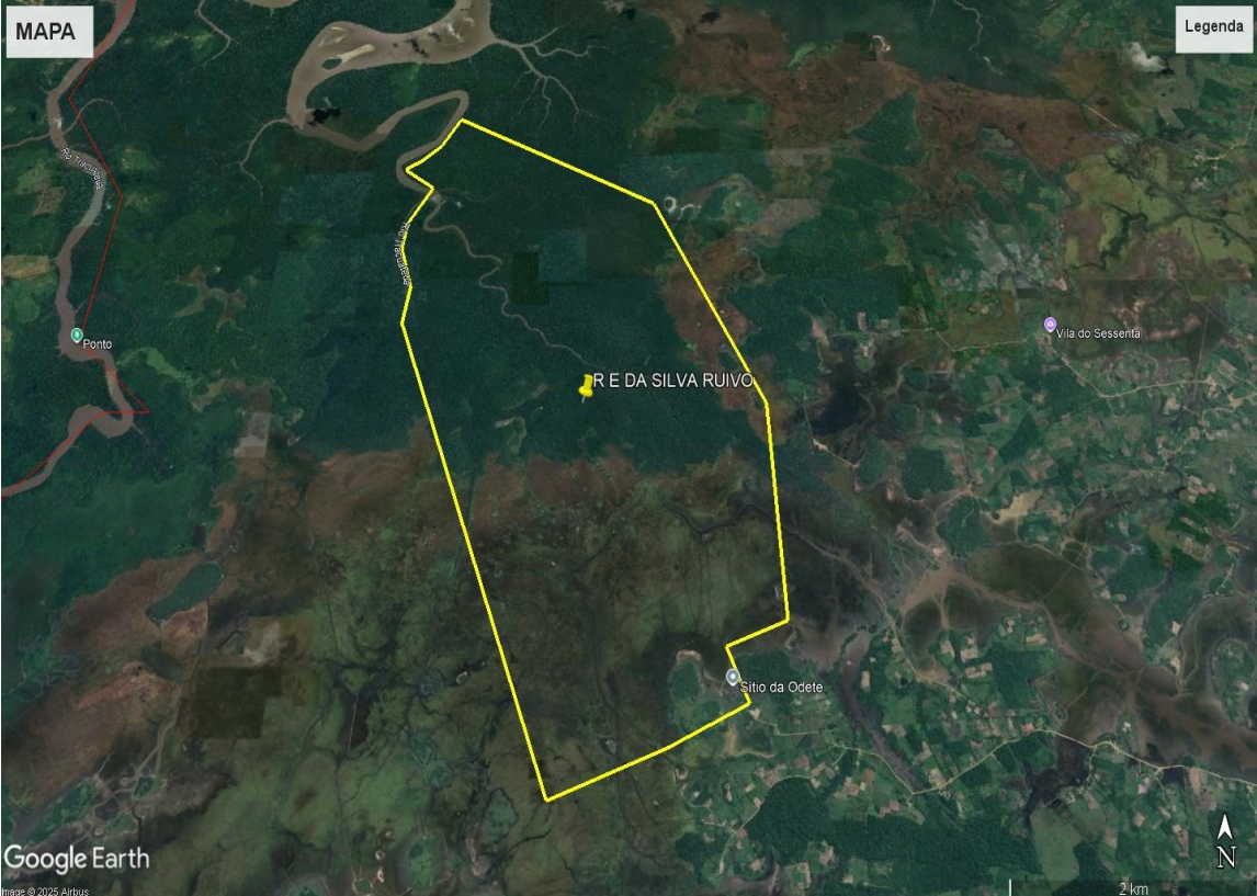 LOTE 12: Área Rural com 1.650,000ha - Zona Rural BRAGANÇA PA