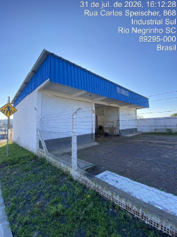 Galpão Rua Carlos Speicher, Esquina Com A Rua Olga, Vila Nova, Rio Negrinho/SC — foto 4