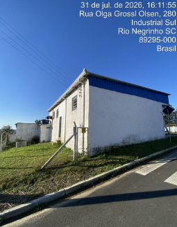 Galpão Rua Carlos Speicher, Esquina Com A Rua Olga, Vila Nova, Rio Negrinho/SC — foto 5