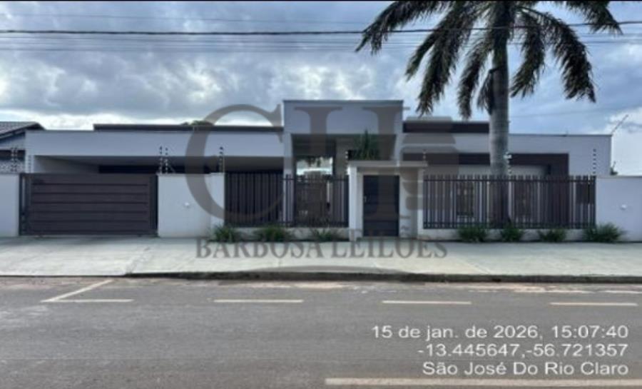 Imóvel Residencial (S José do Rio Claro) 600m² Leilão Condicional - Mato Grosso