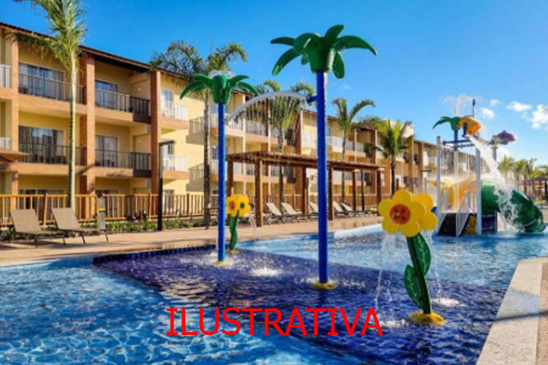 Apartamento No Condomínio Ondas Praia Resort, Localização: Praia Do Mutá Na Cidade De Porto Seguro/BA. — foto 2