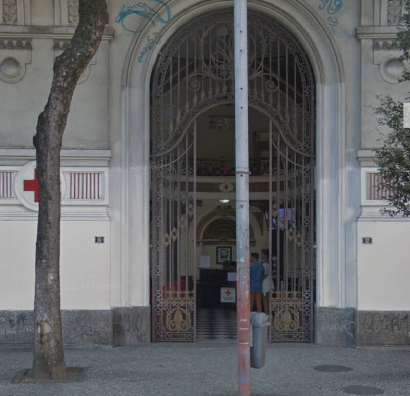 LOTE 002 PRÉDIO COMERCIAL localizado na Praça Cruz Vermelha - SEDE na cidade do Rio de Janeiro/RJ