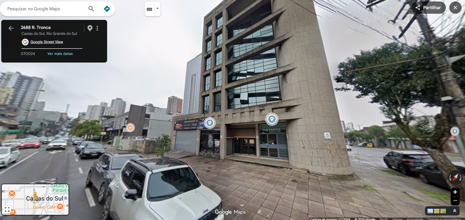 Lote 01 - Imóvel Sala Nº 32- Com Área Privativa De 55,79m², Matrícula 93.709 Do Cri Da 1 Zona De Caxias Do Sul/RS, Localizado No Quinto Pavimento Ou Terceiro Andar Do Prédio De Alvenaria Denominado Ed — foto 2