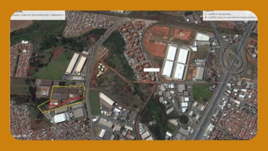 Imovel Industrial/comercial na Avenida Comendador Aladino Selmi, 5040, Bairro Parí - Nova Aparecida, Campinas/sp. com Área Total de 34.515,00m². — foto 2