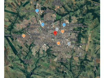 Leilão judicial de Terreno em Osvaldo Cruz/SP - Vila Paraíso