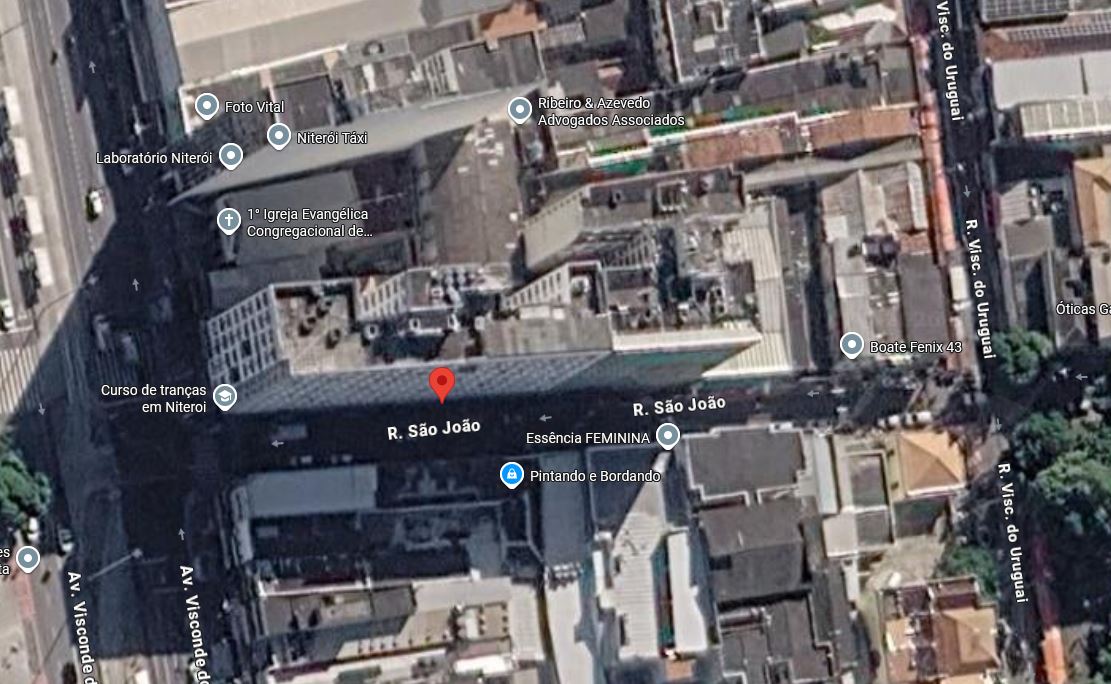 Niterói - RJ. Bairro Centro. Ed. Visconde do Rio Branco. Sala. Área Priv. 24,00m² — foto 4