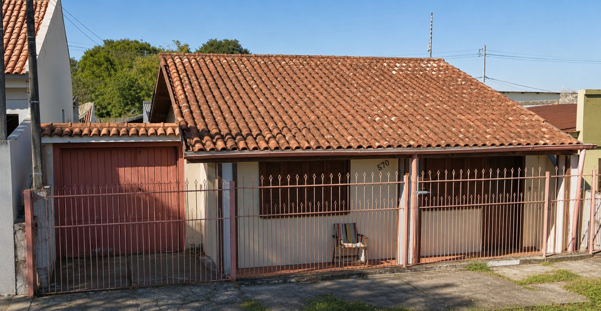 Uma Casa Medindo 69,21m² E Seu Respectivo Terreno Com Área De 170m², Medindo 10m De Frente Para A Rua Nossa Senhora Do Rosário, Nº 570. Inscrito Sob A Matrícula Nº 4.456 Do Cri De Rosário Do Sul/RS