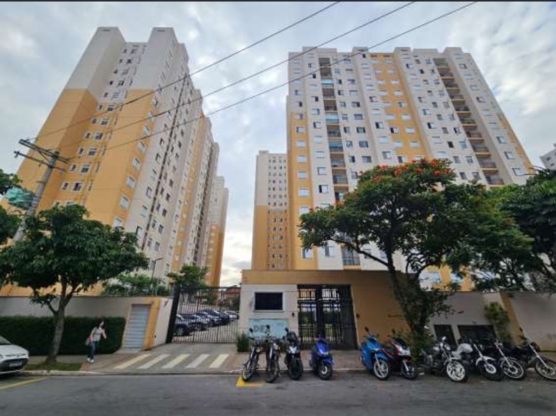 LOTE 001 Apartamento Cond. Residencial Dez Tiradentes, A.P. 40m², 2 dorms, Bom Retiro, São Paulo/SP