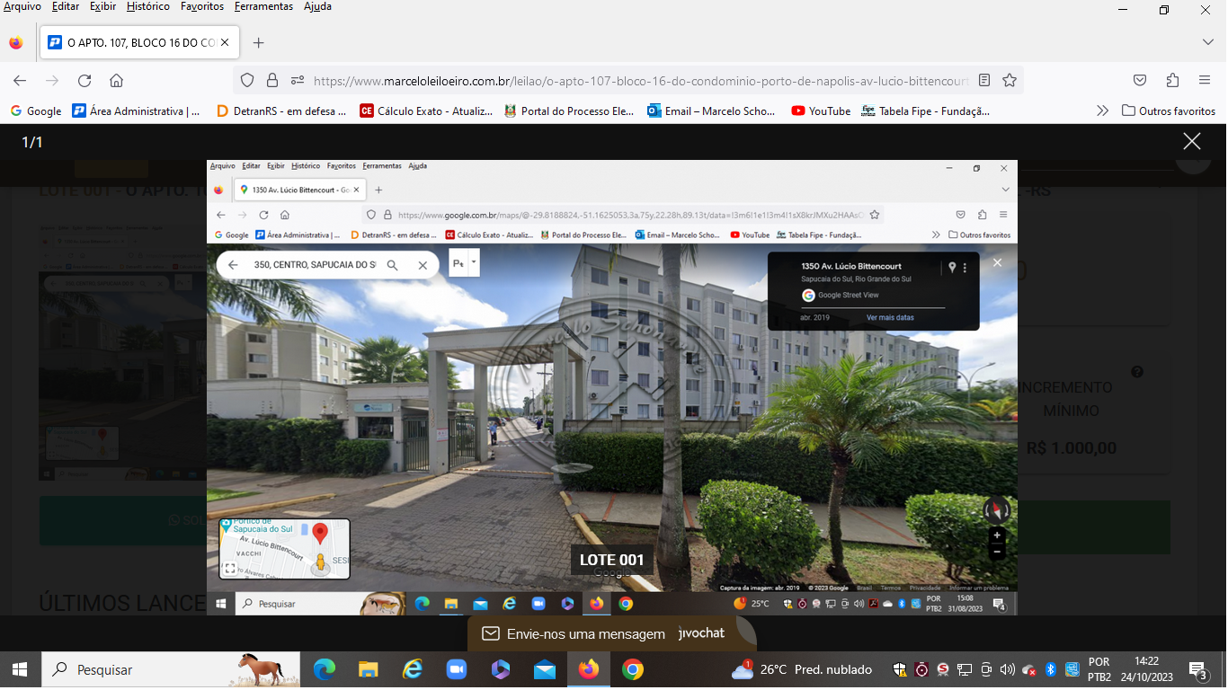 O Apartamento Nº 503 Bloco 14, Condominio Porto De Napolis, Av. Lucio Bittencourt, 1350, Centro, Sapucaia Do Sul- Rs