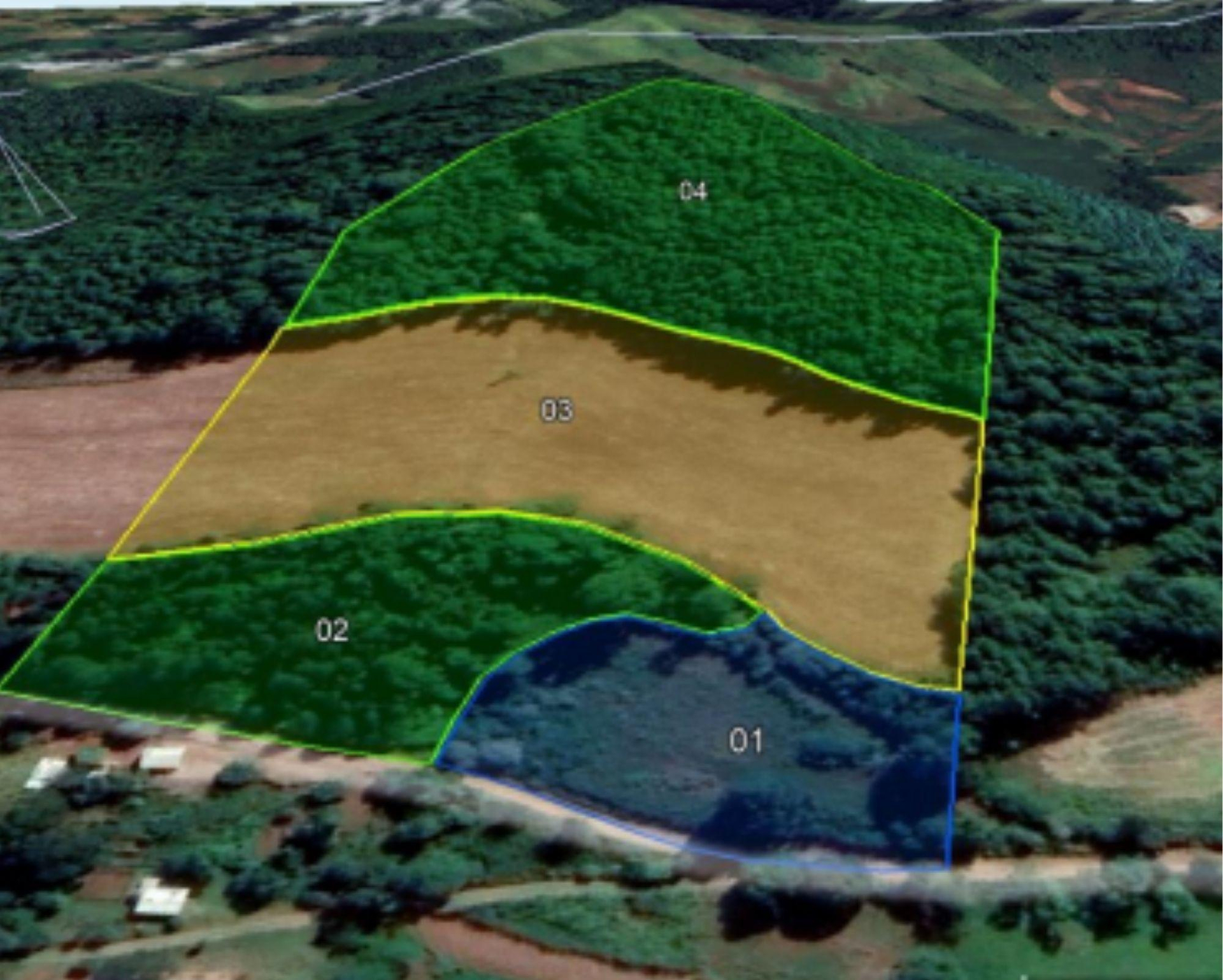 Lote Rural 45074m², Linha Pinheiro, Jupiá/SC
