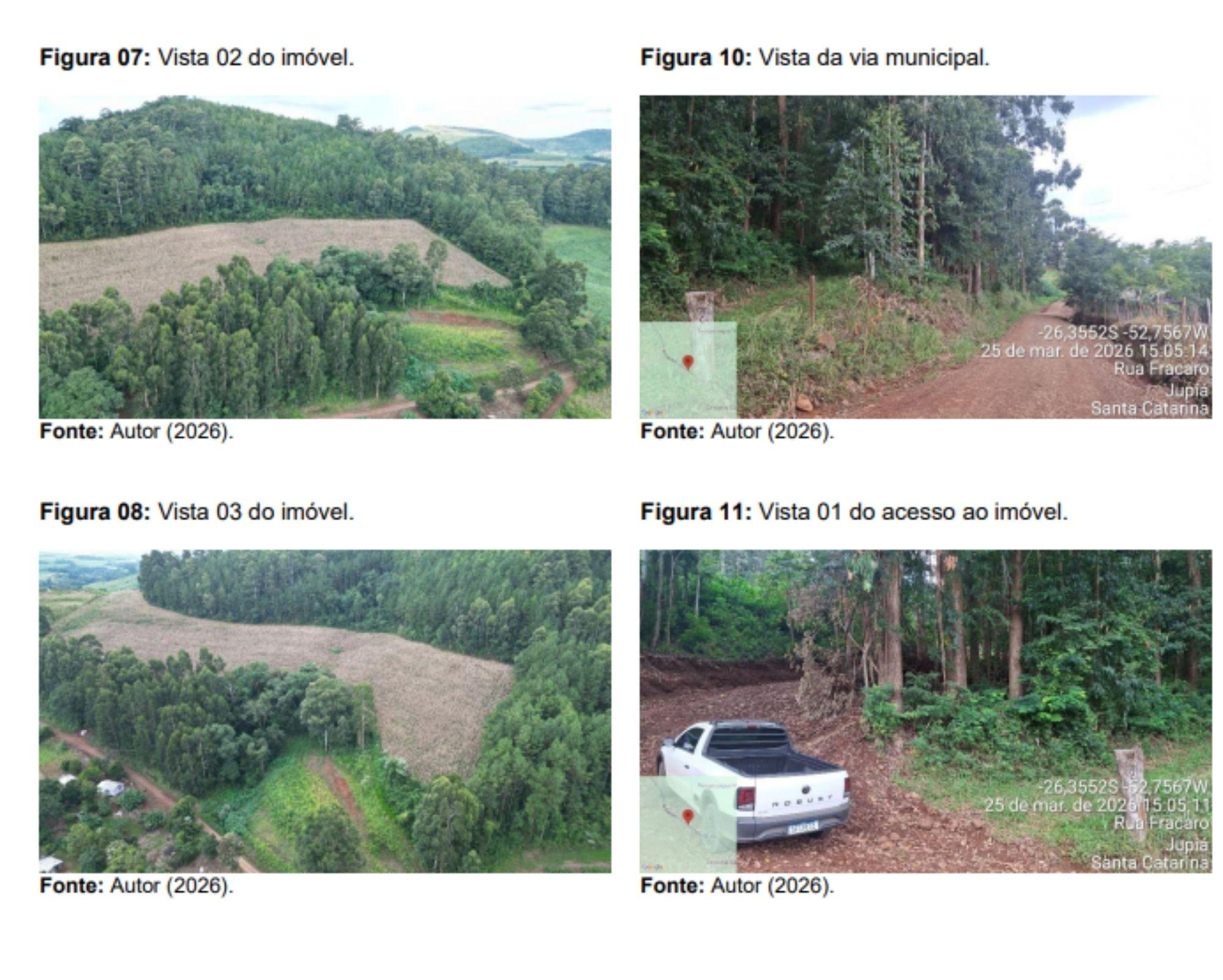 Lote Rural 45074m², Linha Pinheiro, Jupiá/SC — foto 3