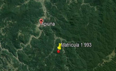 Imóvel Rural com Área Total de 16,135 Ha- em Apiúna/SC