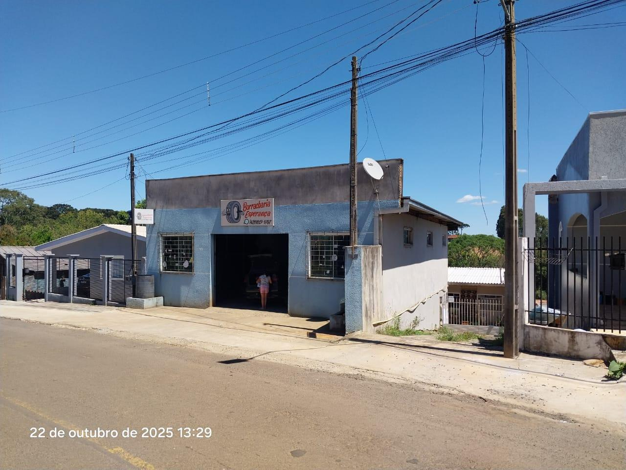 Lote urbano, contendo benfeitoria com área total de 192,40m², Pinhão/PR