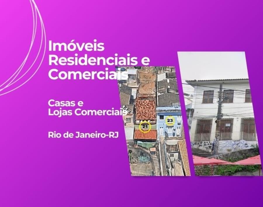 Lote 7 - Rio de Janeiro - RJ - Saúde - Imóveis Comerciais e Residenciais Imóveis Residenciais e Comerciais - E481