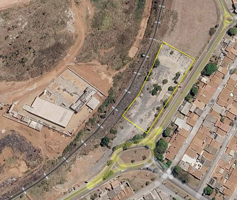 Terreno 7.034m² | DESOCUPADO | Valparaíso de Goiás-GO | Excelente Localização na Av. Sen. Severo Gomes e Próximo ao Shopping Sul — foto 2